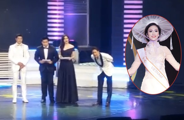 Ngày hôm nay, công chúng đang xôn xao truyền tay nhau đoạn clip nói tiếng anh trong cuộc thi Miss International 2015 được tổ chức tại Philippines của người đẹp Việt Nam Vũ Trần Triều Thu (Thu Vũ).